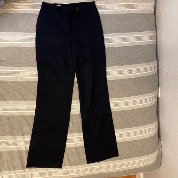 Brooks Brothers Boot Cut Pants Navy - Picture 1 of 6